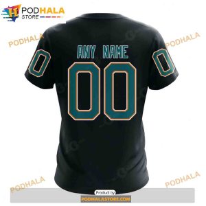 Personalized NHL San Jose Sharks Spcial Design Shirt 3D Hoodie 4
