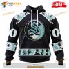 Personalized NHL Seattle Kraken Grateful Dead Design Shirt 3D Hoodie