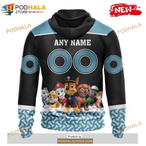Personalized NHL Seattle Kraken Paw Patrol Design Shirt 3D Hoodie 2