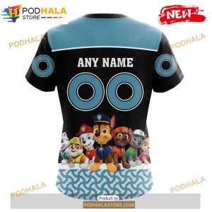Personalized NHL Seattle Kraken Paw Patrol Design Shirt 3D Hoodie 4