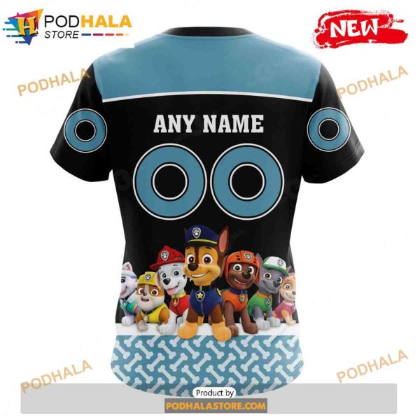 Personalized NHL Seattle Kraken Paw Patrol Design Shirt 3D Hoodie