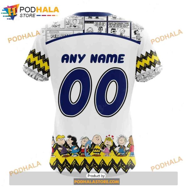 Personalized NHL Tampa Bay Lightning Peanuts Snoopy Design Shirt 3D Hoodie Gift
