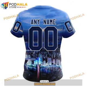 Personalized NHL Vancouver Canucks Design With City Skyline Shirt 3D Hoodie 4