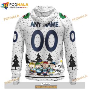Personalized NHL Vancouver Canucks Peanuts Snoopy Design Shirt 3D Hoodie 2