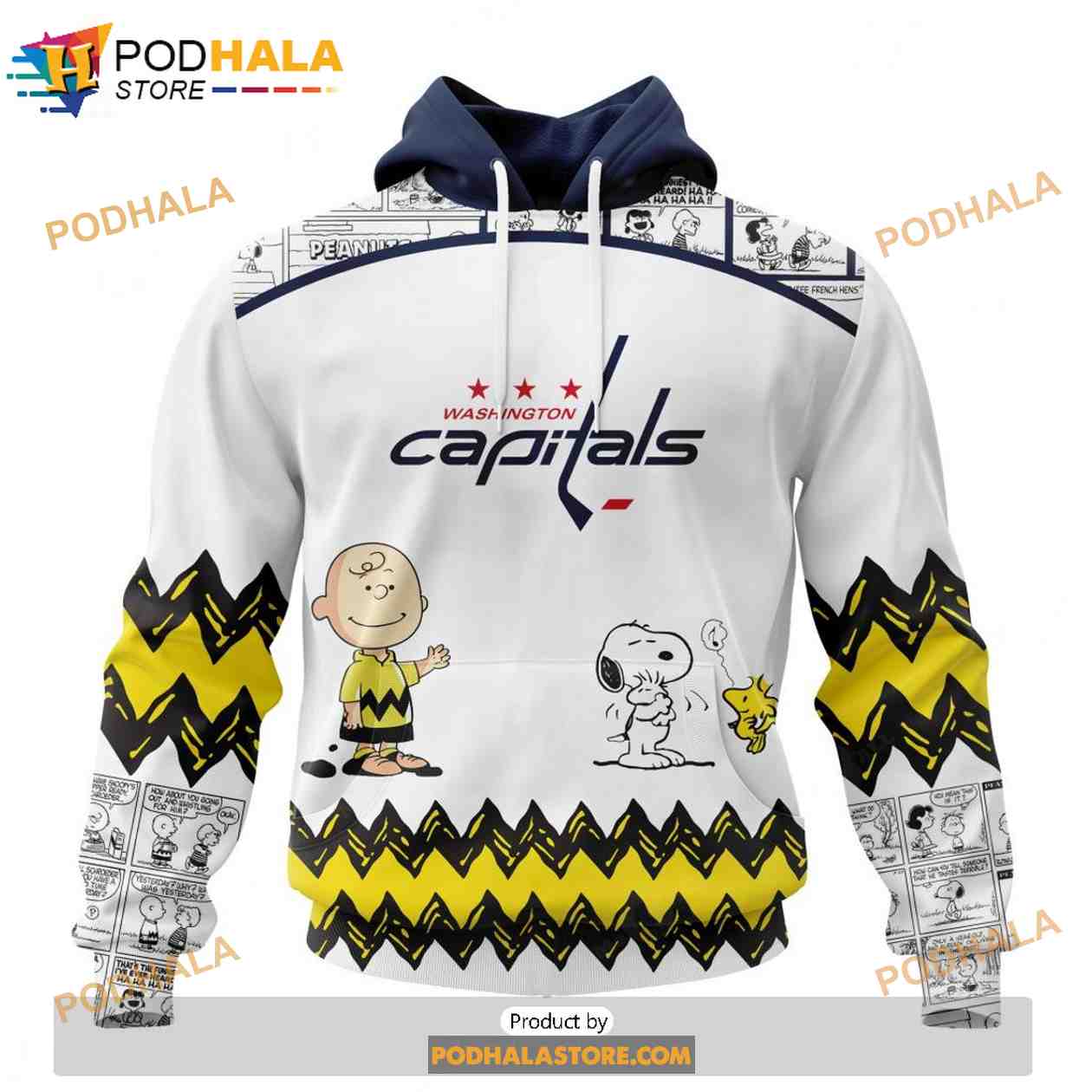Personalized NHL Washington Capitals Hoodie Special Design For Pride Month  All Over Print 3D Hoodie Unisex