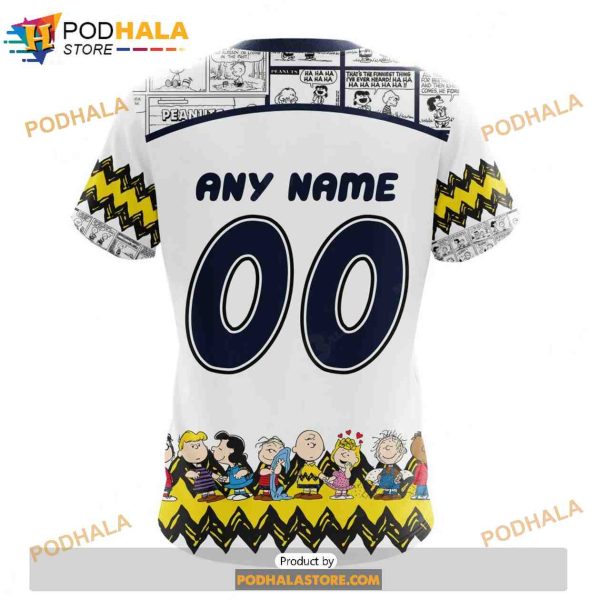 Personalized NHL Washington Capitals Peanuts Snoopy Design Shirt 3D Hoodie