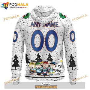 Personalized NHL York Islanders Peanuts Snoopy Design Shirt 3D Hoodie 2