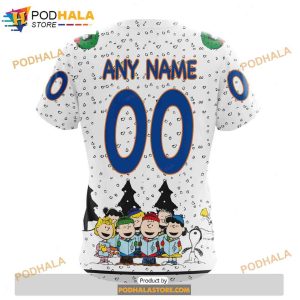 Personalized NHL York Islanders Peanuts Snoopy Design Shirt 3D Hoodie 4