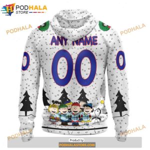 Personalized NHL York Rangers Peanuts Snoopy Design Shirt 3D Hoodie Gift 2