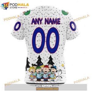 Personalized NHL York Rangers Peanuts Snoopy Design Shirt 3D Hoodie Gift 4