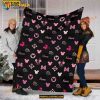 Personalized Name Mickey Pattern Blanket, Mickey And Minnie Mouse Blanket, Blanket Gift