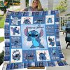 Personalized Name Stitch and Lilo Blanket, Lilo And Stitch Gifts
