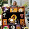 Personalized Snoopy Halloween Blanket, The Peanuts Movie Snoopy Dog Quilt