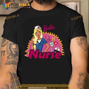 Pink Design For Nurse Barbie Nurse Trending Shirt 2