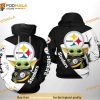 Pittsburgh Steelers NFL Baby Yoda Team 3D Hoodie, Sweatshirt
