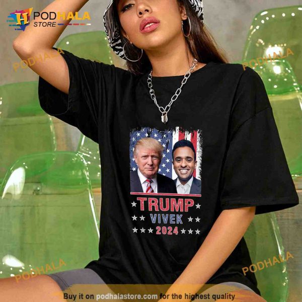 President Donald Trump Vice President Vivek Ramaswamy 2024 Vivek Shirt
