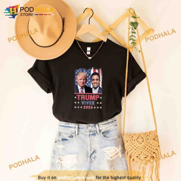 President Donald Trump Vice President Vivek Ramaswamy 2024 Vivek Shirt