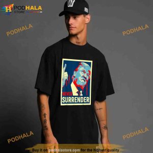 President Legend Trump 2024 Never Surrender Mug Shot Poster Shirt Political Gifts 2