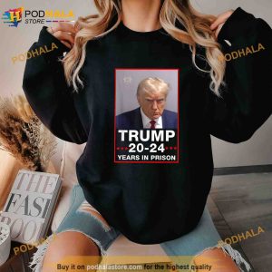 President Trump Mug Shot Shirt, Political Gifts