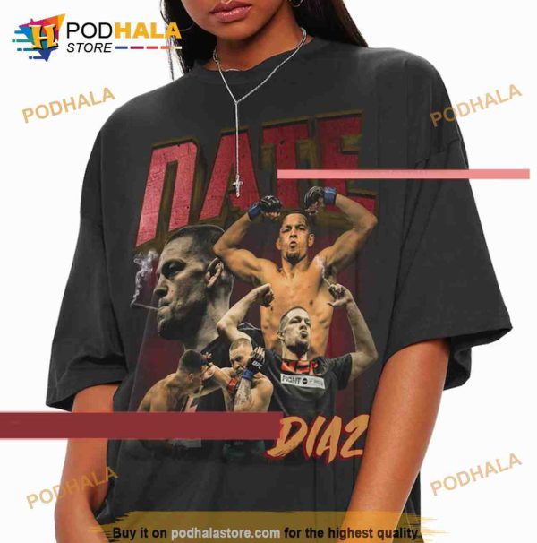 Professional Fighter Championship Nate Diaz retro 90s Shirt