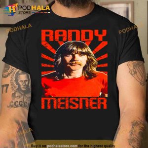 Randy Meisner Singer Red Retro Trending Shirt 2