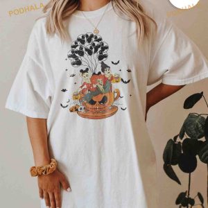 Retro Hocus Pocus Disney Mickey Balloon Halloween Shirt, Disneyland Sanderson Sister