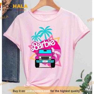 Retro Jeep Barbie Shirt, Birthday Party Shirt, Party Girls Shirt, Doll Baby Girl