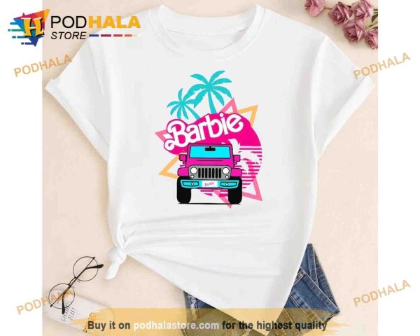 Retro Jeep Barbie Shirt, Birthday Party Shirt, Party Girls Shirt, Doll Baby Girl