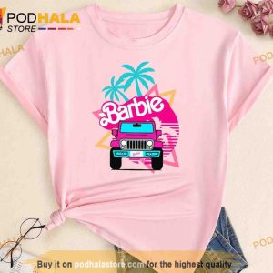 Retro Jeep Barbie Shirt Birthday Party Shirt Party Girls Shirt Doll Baby Girl 3