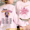 Retro Jonas Brothers Pink Stars Shirt, Five Albums One Night Tour 2023 Shirt