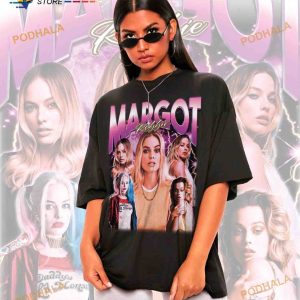 Retro Margot Robbie 90s Style Shirt, Margot Robbie Sweatshirt, Margot Robbie Merch