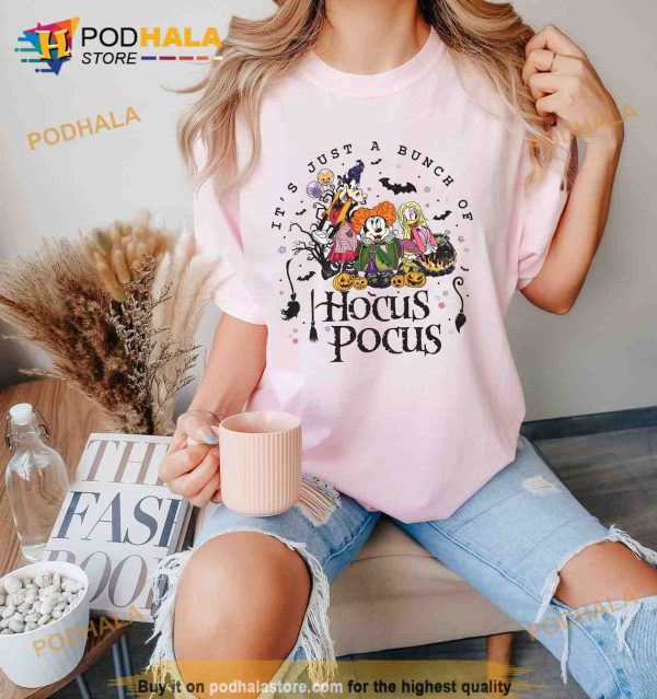 Retro Mickey and Friends Hocus Pocus Shirt, It’s Just A Bunch Of Hocus Pocus