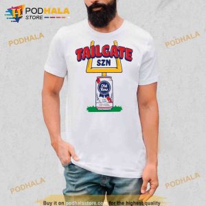 Ribbon Beer Tailgate SZN Old Row Shirt 2