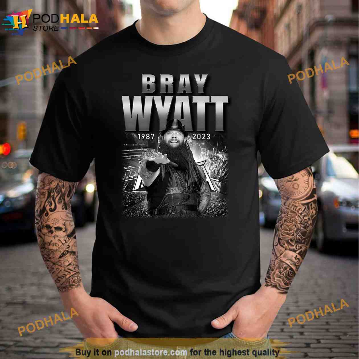 RIP BRAY WYATT 2023 - Bray Wyatt Rip - T-Shirt