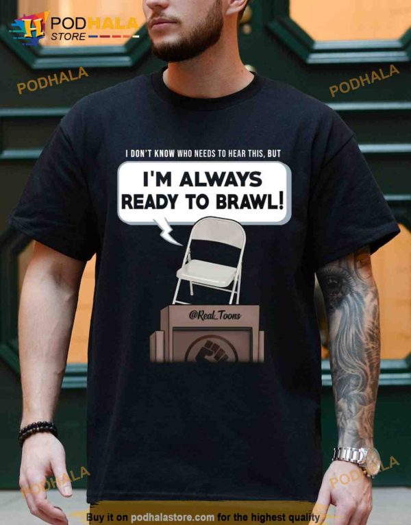 Riverfront Brawl Chair Shirt, White Folding Chair, Alabama Brawl, Montgomery Alabama