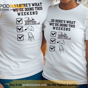 Riverfront Brawl Shirt Steamboat Fight Tee Alabama Boat Bash Folding Chair Meme August 5th Tee 2