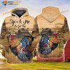 Rooster You And Me We Got This 3D Hoodie, Sweatshirt - Christmas Gifts