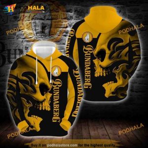 Rum Bundaberg Lovers Skull 3D Hoodie, Sweatshirt - Christmas Gifts