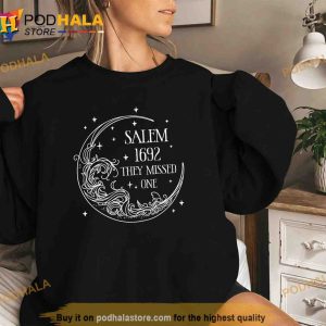 Salem 1692 They Missed One Cute Halloween Shirt 2