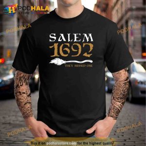 Salem 1692 They Missed One Witch Halloween Shirt, Halloween Gift Ideas