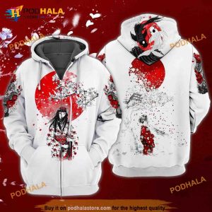 Samurai Girl 3D Hoodie, Sweatshirt - Christmas Gifts