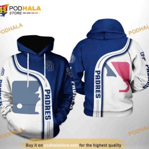San Diego Padres MLB Team 3D Hoodie, Sweatshirt