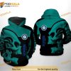 Seattle Mariners MLB Skull 3D Hoodie, Sweatshirt