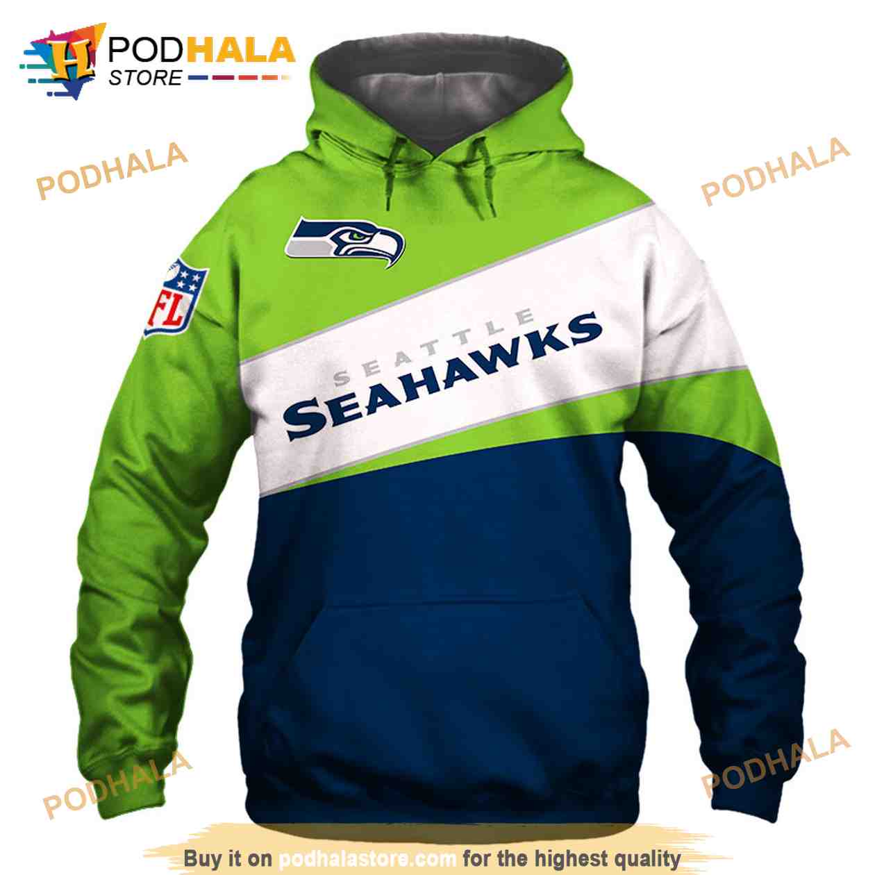 NFL, Tops, Womens Seattle Seahawks Zip Hoodie