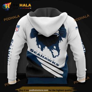Seattle Seahawks All Over Print 3D Hoodie 2