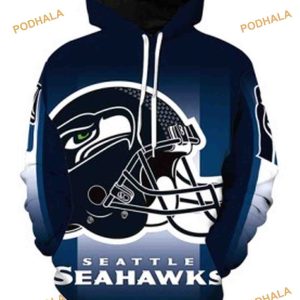 Seattle Seahawks NFL 3D Hoodie, Sweatshirt