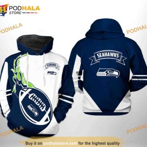 Seattle Seahawks NFL Classic 3D Hoodie, Sweatshirt