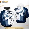 Seattle Seahawks NFL Team Skull 3D Hoodie, Sweatshirt