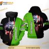 Seattle Seahawks NFL US Flag Skull Team 3D Hoodie, Sweatshirt