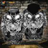 Skull 3 3D Hoodie, Sweatshirt - Christmas Gifts